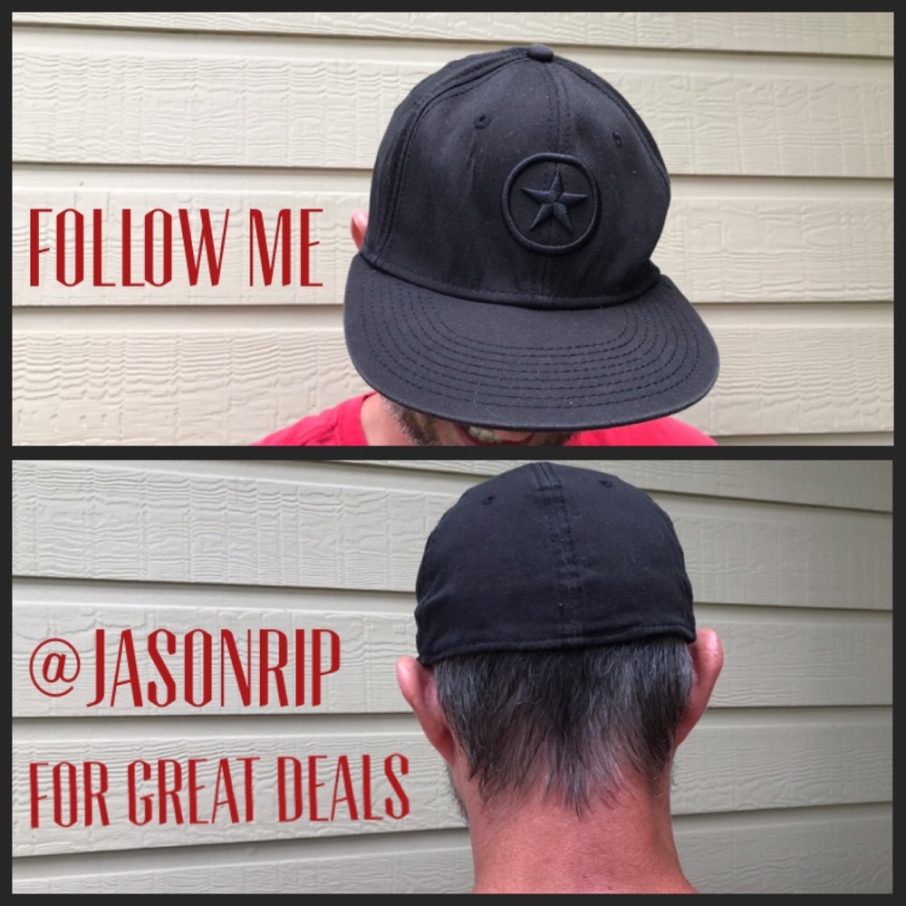 Converse All Black Hat OS Great Shape